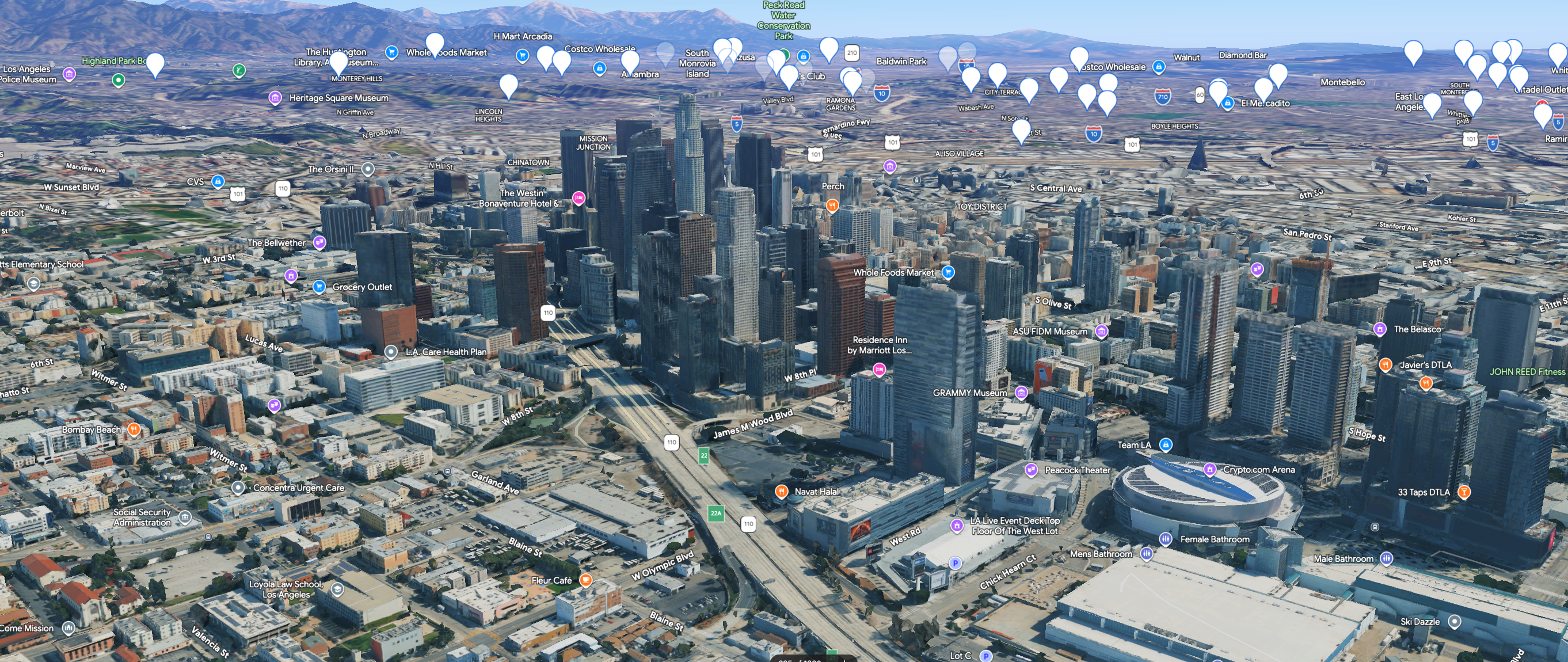 Interactive Map screenshot